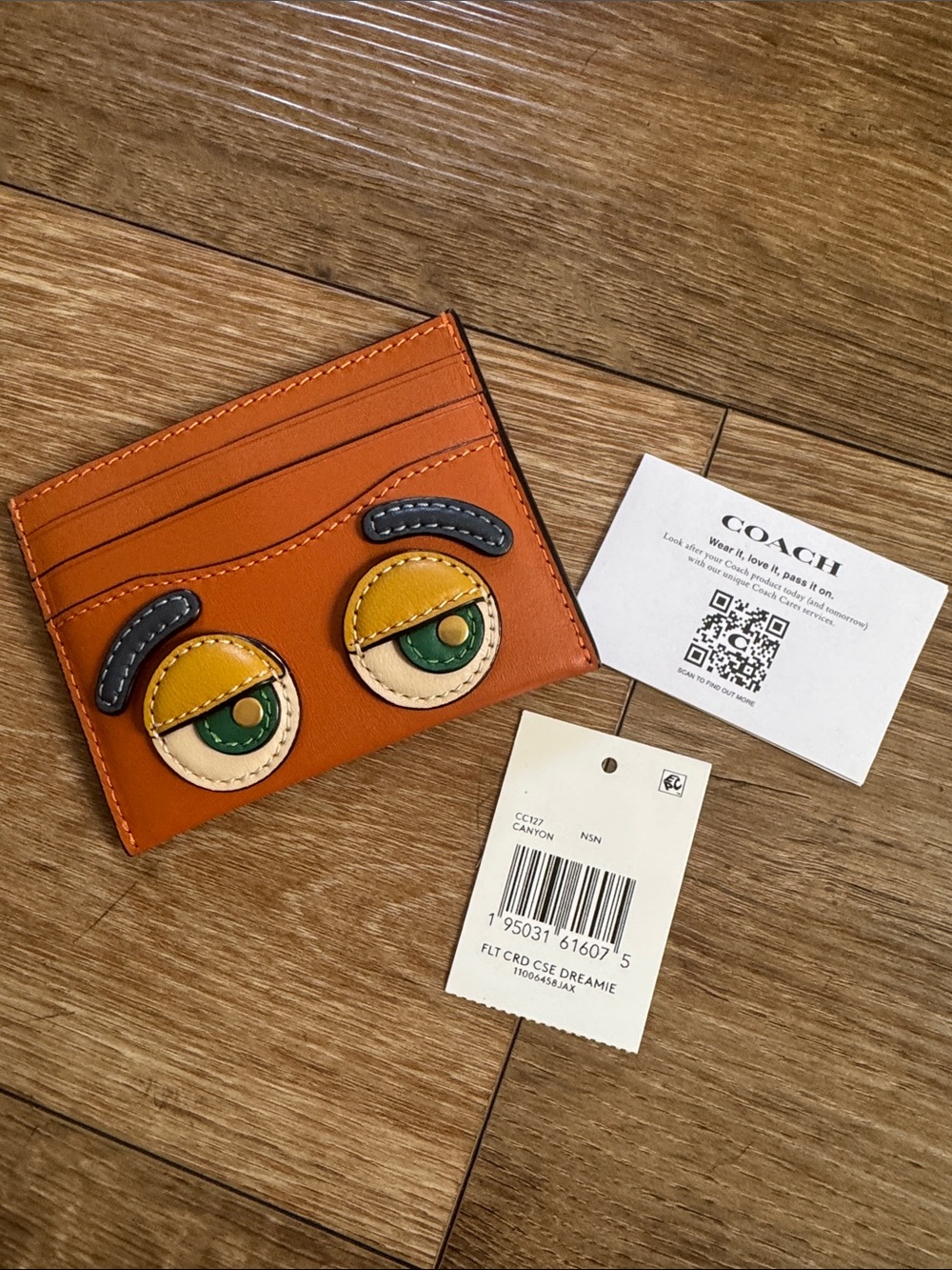 NWT Coach Coachies Dreamie limited edition card holder
